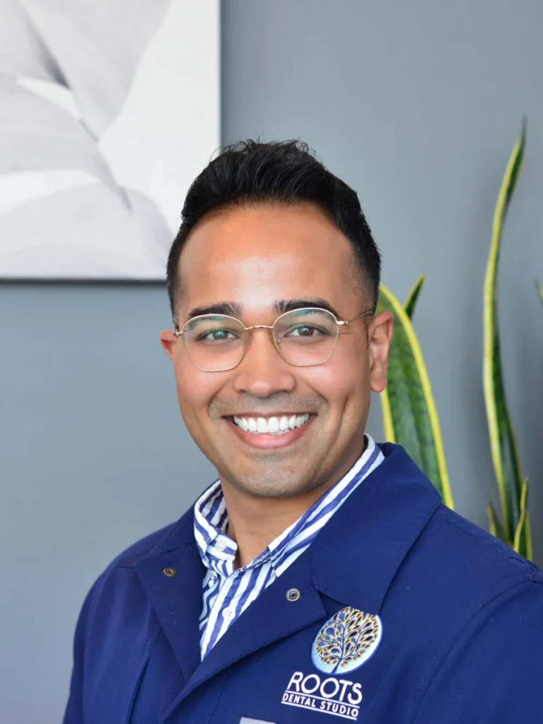Dr. Paraj Patel, dentist at Roots Dental Studio in Oak Lawn, IL.